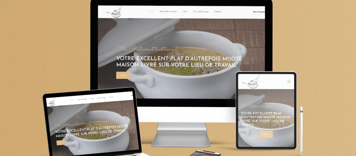 Cuisine de mémé - Site Commande en ligne