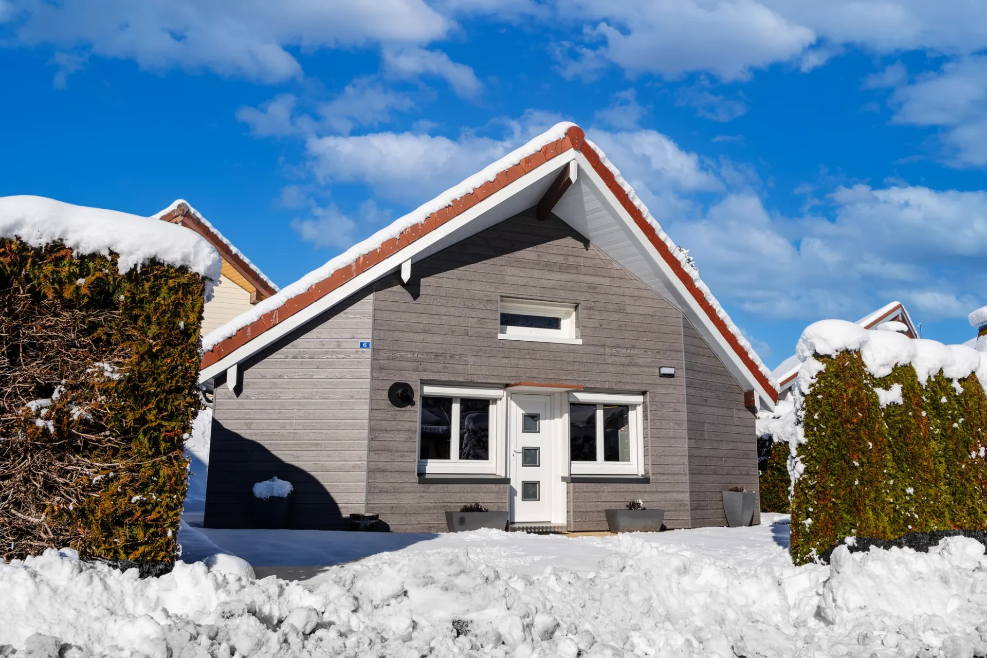 Façade du chalet O’Doubs Séjours sous la neige à Métabief – photo LLP Agency
